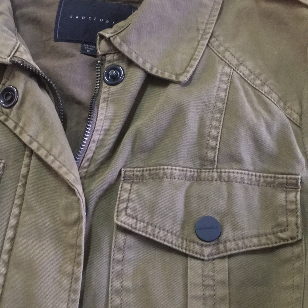 ⚡️SALE⚡️Sanctuary Army Green Utility Jacket - Picture 4 of 5